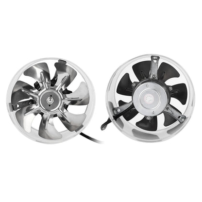 42W 220V Wall Mounted Exhaust Fan Low Noise Home Bathroom Kitchen Garage Air Vent Ventilation