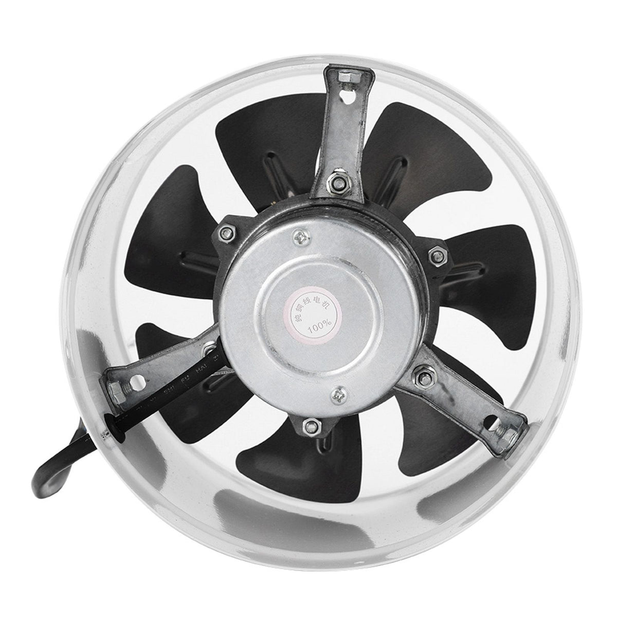 42W 220V Wall Mounted Exhaust Fan Low Noise Home Bathroom Kitchen Garage Air Vent Ventilation
