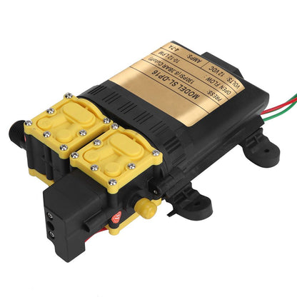 12V High Pressure Double Head Diaphragm Water Pump Electric Water Sprayer Pump