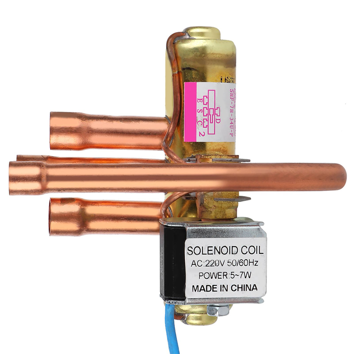 Air Conditioning Four way Reversing Valve Refrigeration Service Maintenance Accessory (1.5P-2P)
