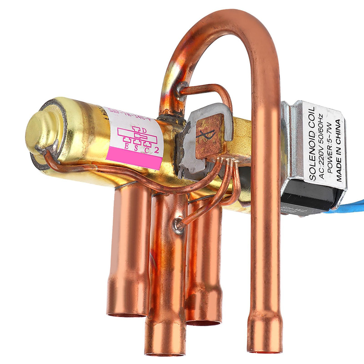 Air Conditioning Four way Reversing Valve Refrigeration Service Maintenance Accessory (1.5P-2P)