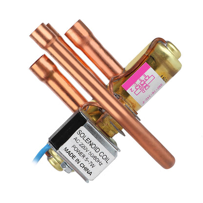 Air Conditioning Four way Reversing Valve Refrigeration Service Maintenance Accessory (1.5P-2P)