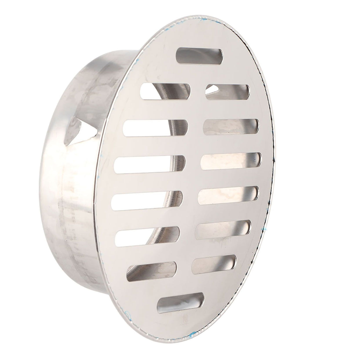 Stainless Steel Balcony Anti Blocking Floor Drain for Outdoor Yard Use(110 Flat)