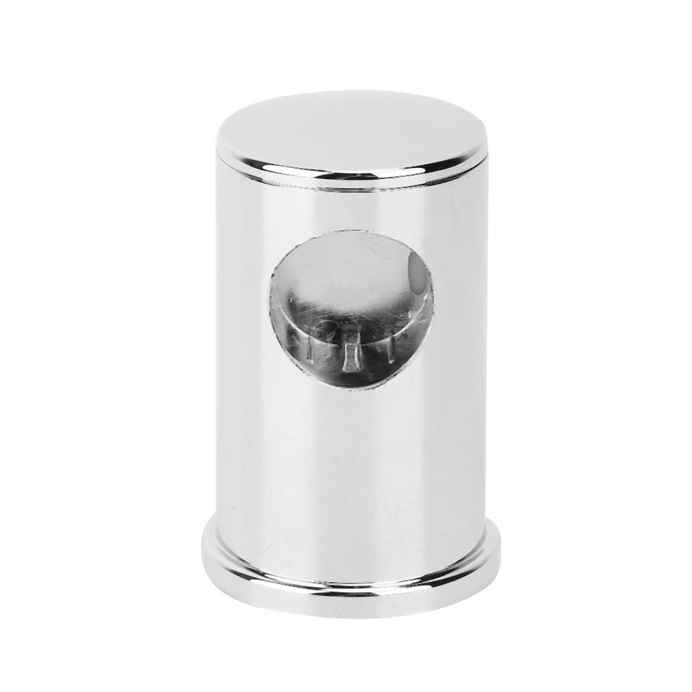 2Pcs Silver White ABS Electroplating Shower Lifting Rail Bracket Base Bathroom Accessories