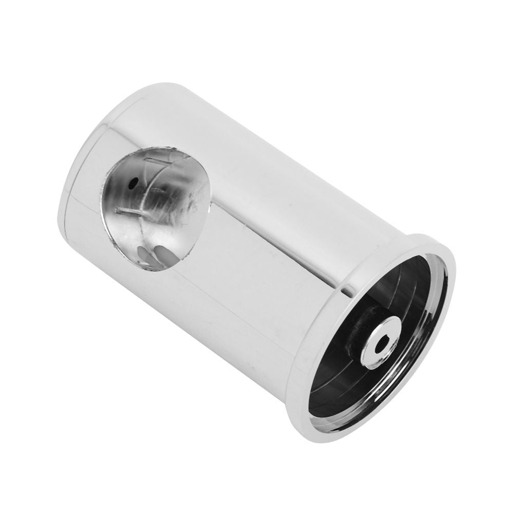 2Pcs Silver White ABS Electroplating Shower Lifting Rail Bracket Base Bathroom Accessories