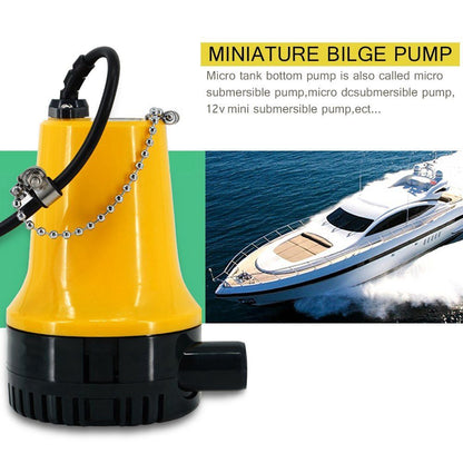 12V Micro DC Immersible Submersible Agricultural Irrigation Bilge Electric Water Pump
