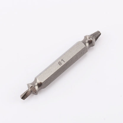 Double Side Drill Out Damaged Screw Extractor Out Remover Handymen Broken Bolt Stud Removal Too