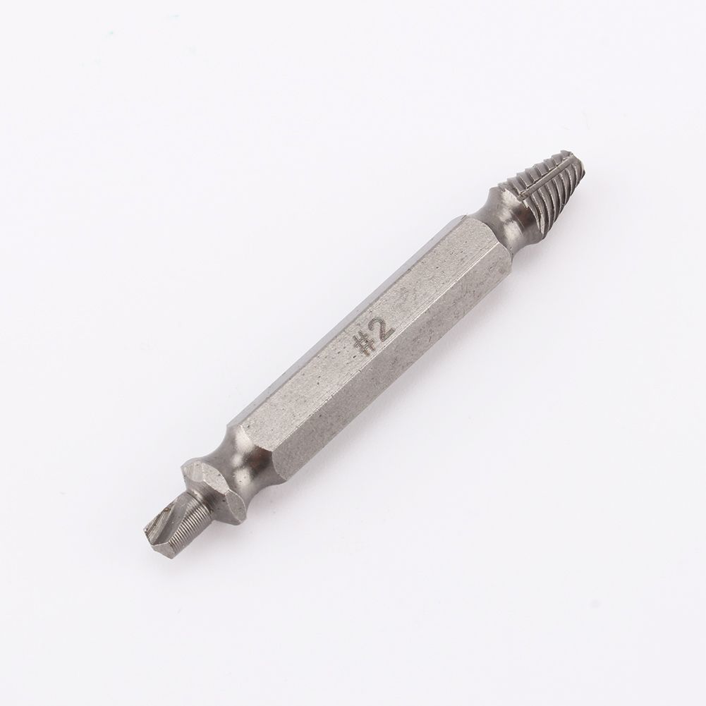Double Side Drill Out Damaged Screw Extractor Out Remover Handymen Broken Bolt Stud Removal Too
