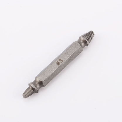Double Side Drill Out Damaged Screw Extractor Out Remover Handymen Broken Bolt Stud Removal Too