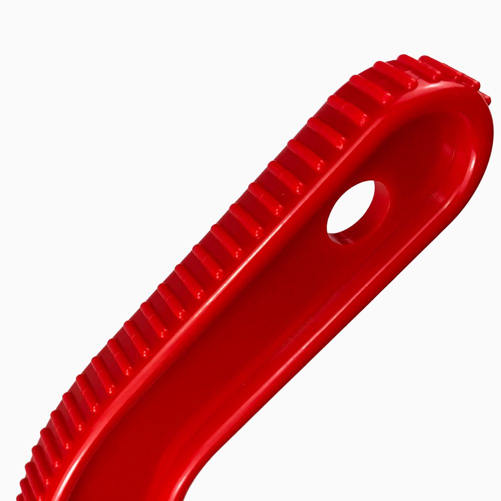 Woodworking Push Stick Safety Pusher for Table Saw Jointer Router, Ergonomic Handle with Anti-Slip Grip and Hanging Holes, Essential Woodshop Accessory for Safe Feeding of Timber and Narrow Stock (Red, 1PCS)