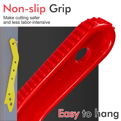 Woodworking Push Stick Safety Pusher for Table Saw Jointer Router, Ergonomic Handle with Anti-Slip Grip and Hanging Holes, Essential Woodshop Accessory for Safe Feeding of Timber and Narrow Stock (Yellow, 2PCS)