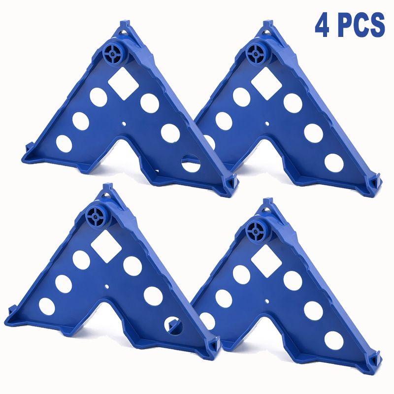 7-in-1 Painter's Support Stand Tool for Doors Cabinets Trim and Small Painting Projects, Heavy Duty Stackable Painting Rack for Brushes Rollers and Sprayers (12PCS)