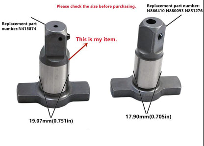 N415874 1/2 Anvil Fits Cordless Impact Wrench Kit,Detent Pin Anvil,Driver Spindle Hammer Block For Impact Wrench