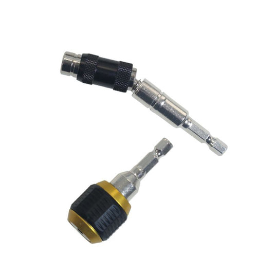 Flexible Magnetic Swiveling Bit Tip Holder Bar Set Chuck Adapter Extender Pivot Impact Driver Screw Pivoting Screwdriver Release