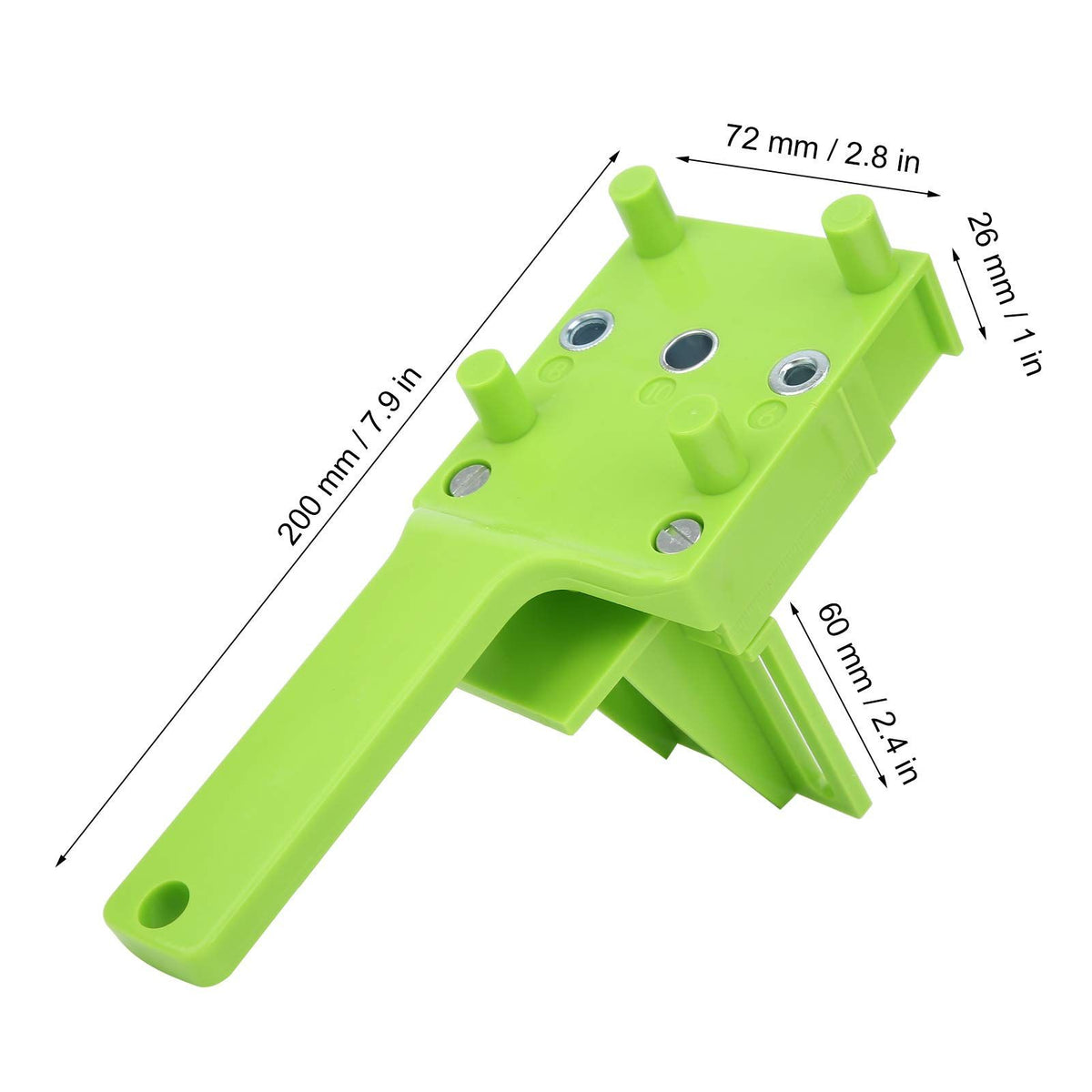 8Pcs/Set Woodworking Dowel Jig Kit, Self Centering Doweling Jig Wood Board Connection Drill Locator Drilling Guide Tools