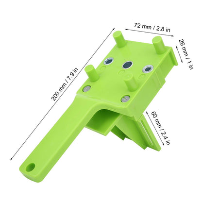 8Pcs/Set Woodworking Dowel Jig Kit, Self Centering Doweling Jig Wood Board Connection Drill Locator Drilling Guide Tools