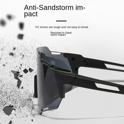 Road Cycling Glasses Outdoor Sports Sunglasses Fashion Anti-Stress Running Sunglasses for Men and Women