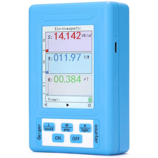 BR-9A Handheld Portable Electromagnetic Radiation Detector High Precision Electromagnetic Radiation Tester