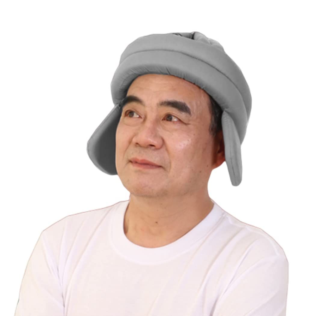 Elderly Protection Hat for Falls, Head Safety Hat with Ear Protection, Seniors Head Protector Fall Protection Hat
