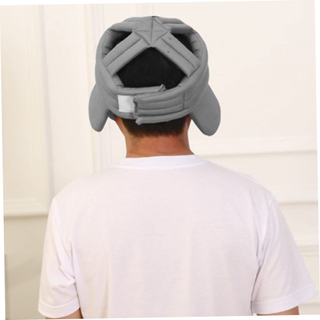 Elderly Protection Hat for Falls, Head Safety Hat with Ear Protection, Seniors Head Protector Fall Protection Hat