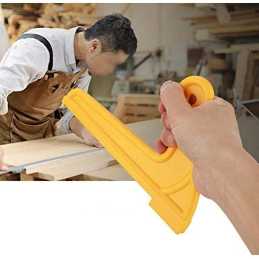V-type Wood Saw Push Sticks For Carpentry Table Working Blade Router, Yellow Woodworking V Push Sticks for Table Saw