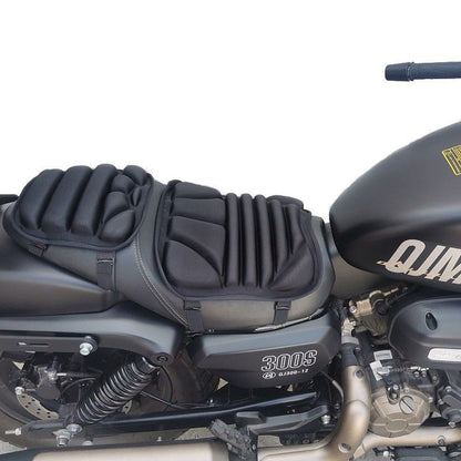 Protective Seat Cover 2 Pcs Motorcycle Seat Pad Motorcycle Pad Cushion Seat Breathable Universal Shock-Absorbing Seat Cover