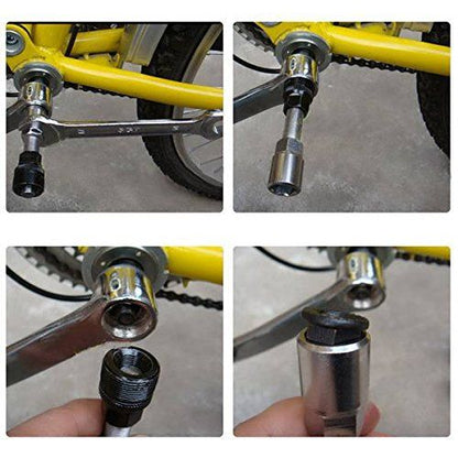 Repair Tools Cycling Bicycle Mountain Bike Crank Wheel Puller Pedal Remover Bottom Bracket Removal Extractor Repair Tool