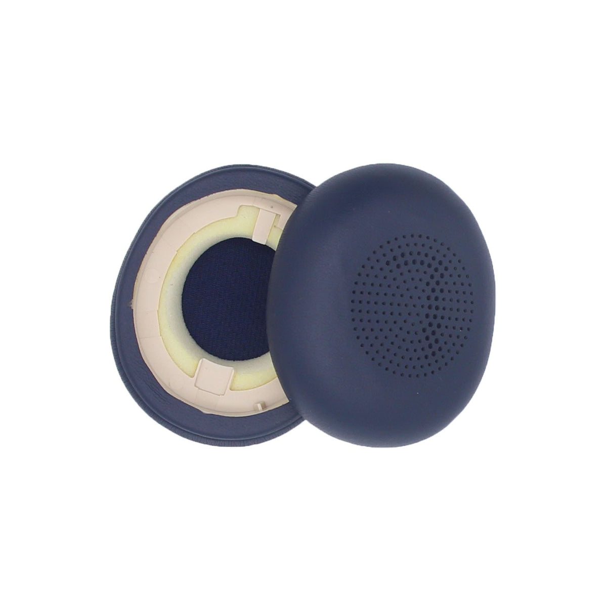 Ear pads - Replacement Ear Cushion Cover Compatible withOn-Ear Wireless Headset,Softer Protein Leather (Blue)