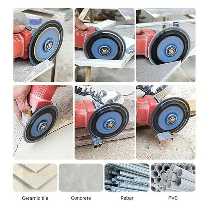 4.5" Multi-Material Diamond Blade - Zero Compromise, Max Durability, Cut Any Material Instantly, Diamond Multi Purpose Saw Blade, for Angle Grinder, for Stone, Tile, Concrete, Brick & Metal