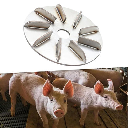 Labor-Saving Pig Hair Remover Scraper Disc, Hog Scraper Tool for Efficient Livestock Dehairing, Durable Construction for Farm, Butchery and Workshop Use