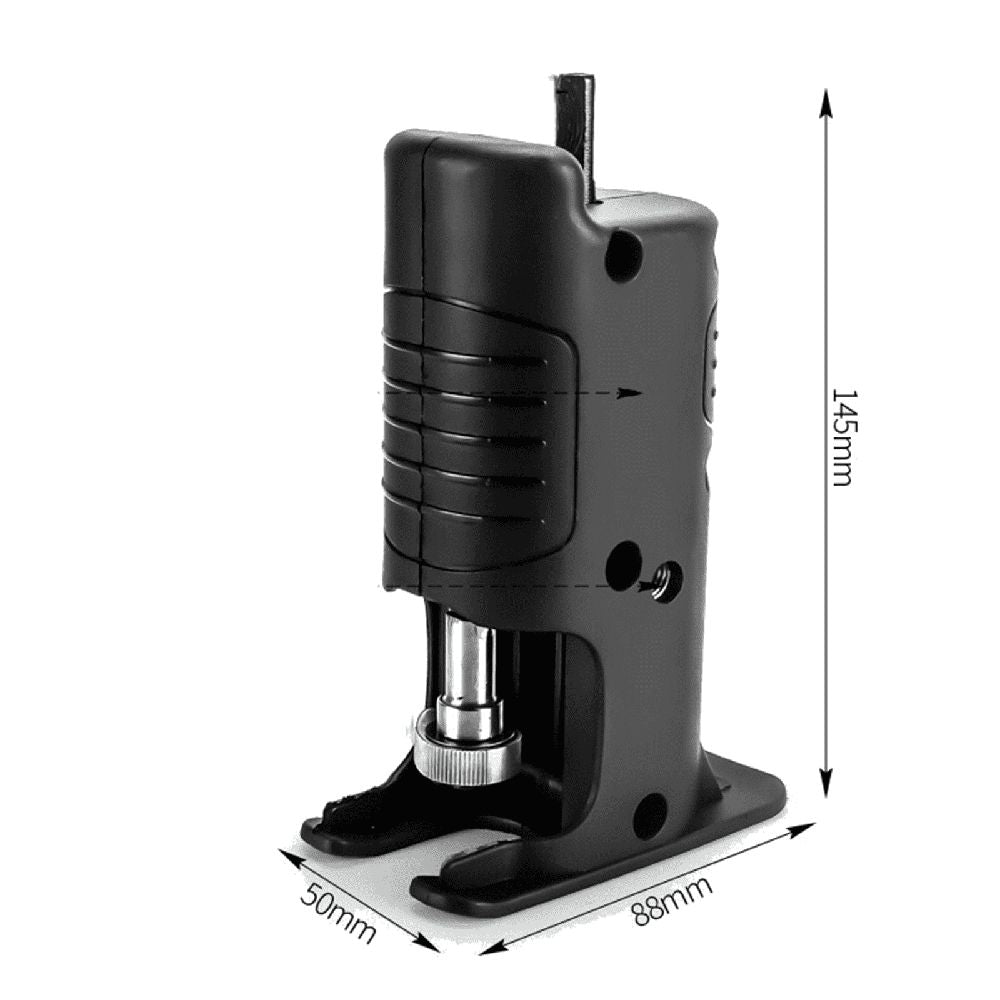 Reciprocating Saw Attachment | Drill to Saw Converter Tool with 3 Blades | Portable Cutting Tool for Wood, Plastic & Metal | 7mm Chuck Adapter