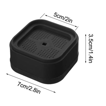 Anti Vibration Pads for Washing Machine, Stops Washer Dryer from Moving, Protects Floor, Antivibration Stabilizer Support Feet
