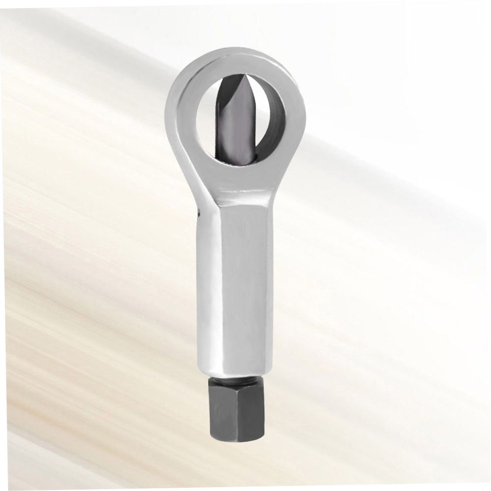 Durable Metal Nut Crusher Tool, Plated Silver, High Torque for Rusted Nuts