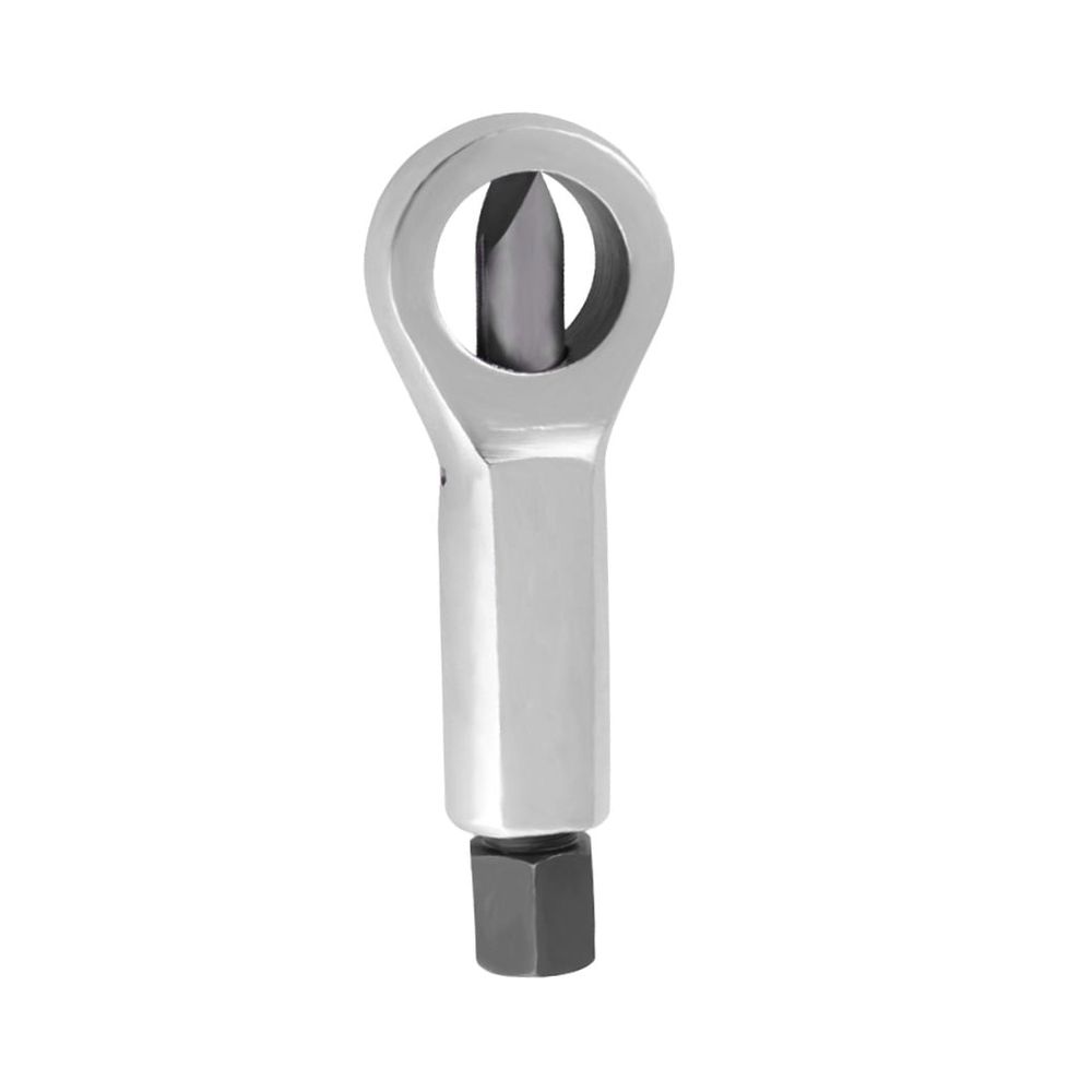 Durable Metal Nut Crusher Tool, Plated Silver, High Torque for Rusted Nuts