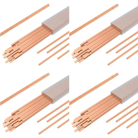 15% Silver Brazing Rods,Silver Solder HVAC Welding Rod Kit, 80 Pcs 10 Inch Flux Coated Brazing Rods for Copper