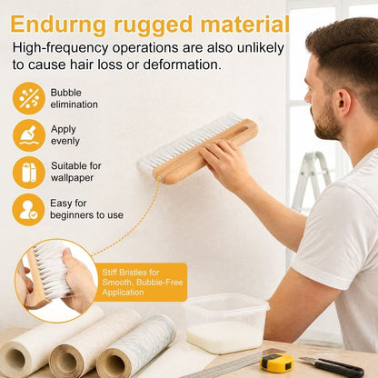 Concrete Brush – Water-Resistant, Acid- & Alkali-Resistant, Scratch-Free, Ideal for Tile Grout, Masonry & Paste Application