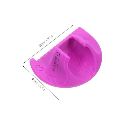 3pcs Mini Hand Sewing Rulers Plastic Seam Gauge Template for Quilting