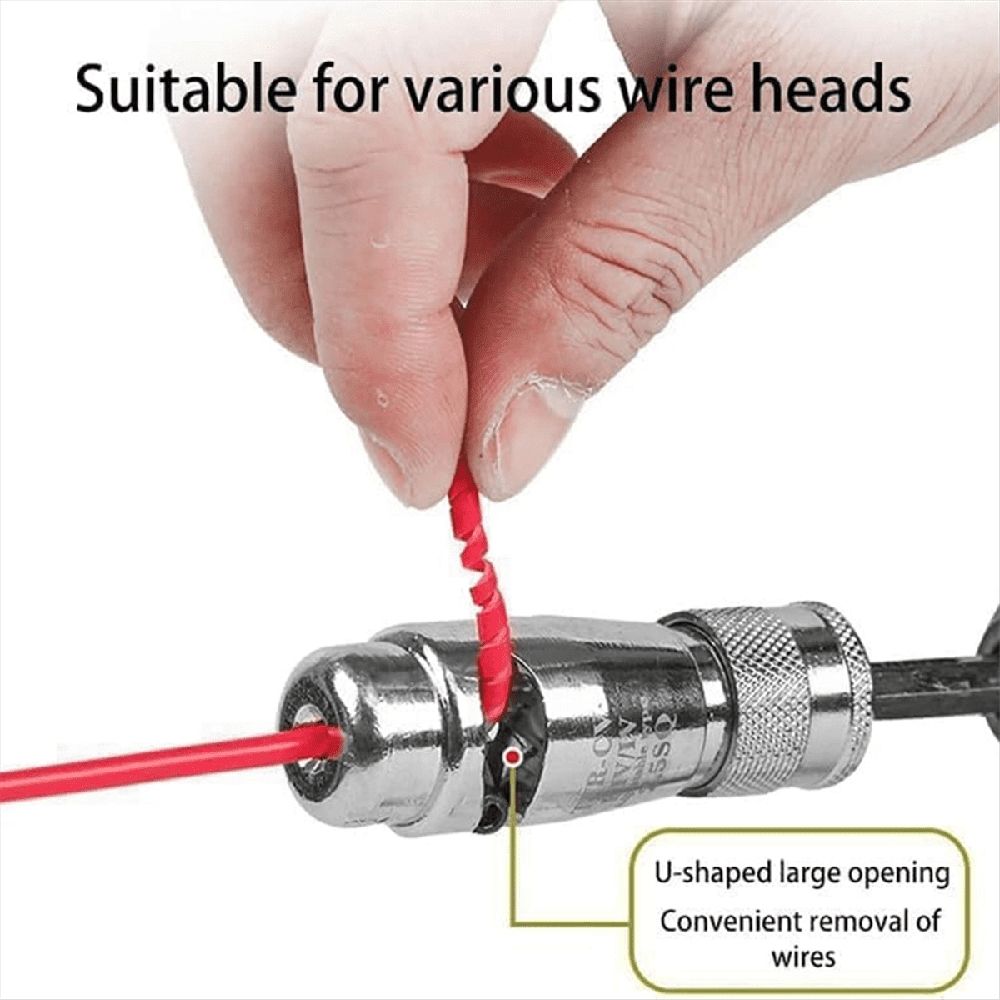 Wire Stripper for Drill,Wire Stripping and Twisting Tool,Quickly Drill Wire Stripping Twister Electrician Tool