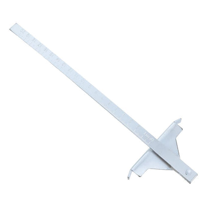Heavy Duty Aluminum Circular Saw Guide with Measurement Scale for Precise Woodworking Cuts and Performance