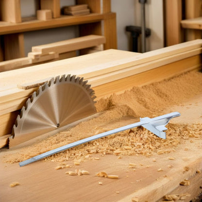 Heavy Duty Aluminum Circular Saw Guide with Measurement Scale for Precise Woodworking Cuts and Performance