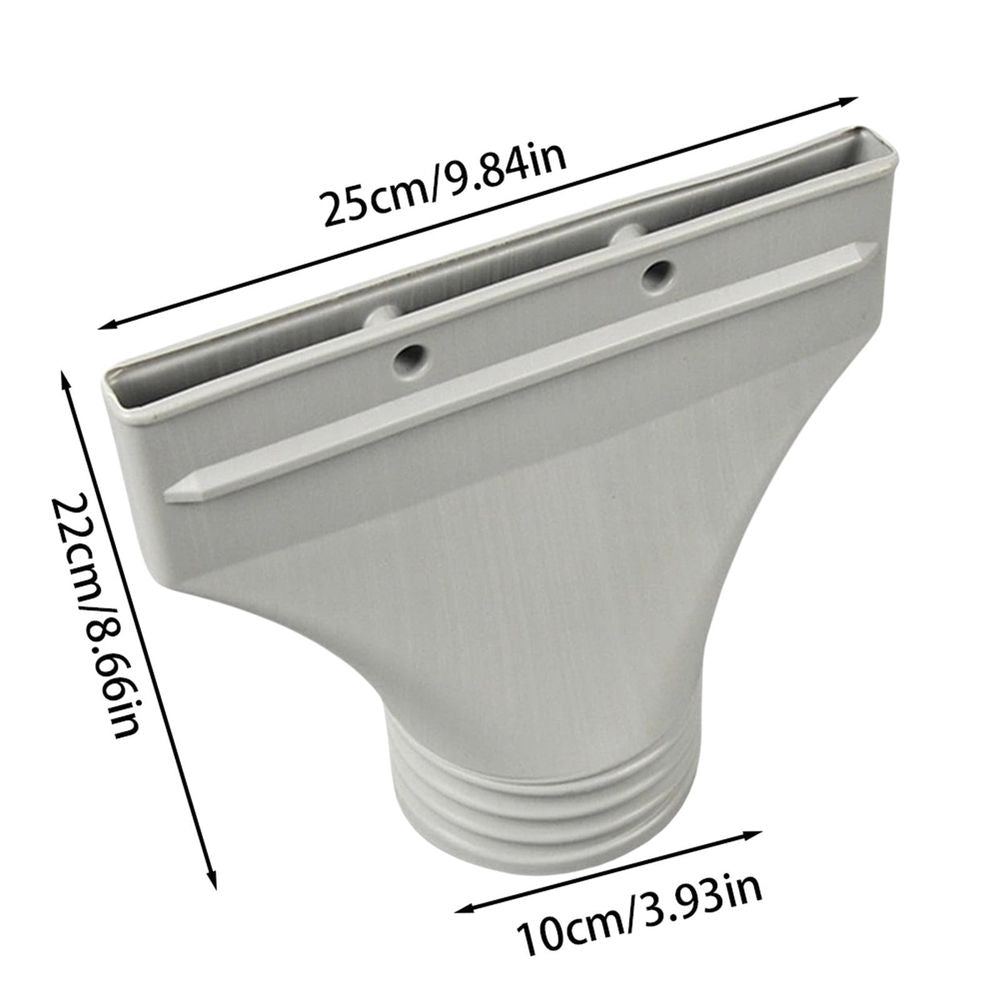 Air Conditioning Flat Hose Adapter, 10x22x25cm Flat AC Vent Window Kit for Air Conditioning Exhaust Hose, Portable AC Window Accessories
