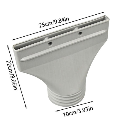 Air Conditioning Flat Hose Adapter, 10x22x25cm Flat AC Vent Window Kit for Air Conditioning Exhaust Hose, Portable AC Window Accessories