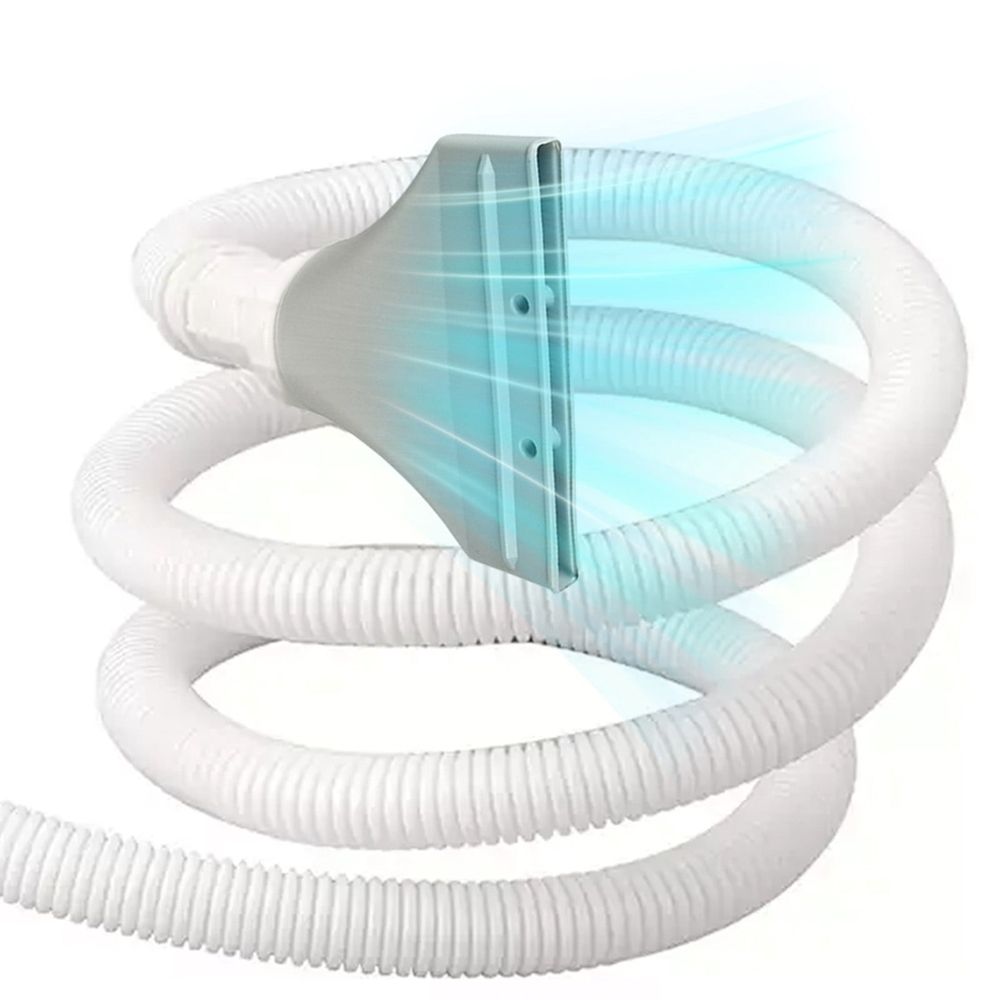 Air Conditioning Flat Hose Adapter, 10x22x25cm Flat AC Vent Window Kit for Air Conditioning Exhaust Hose, Portable AC Window Accessories