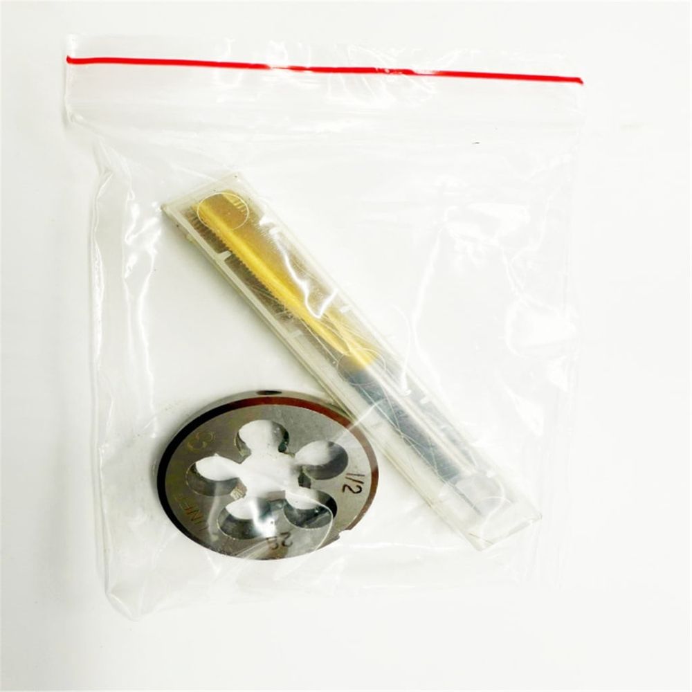 Professional 1/2 28UNEF Thread Tap And Die Set Suitable For Drill Press