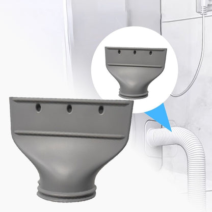 Flat Square Portable AC Exhaust Hose Window Adapter Universal Vent Connector, Secure Window Mount Exhaust Coupler Accessory For Mobile Air Conditioner Vent Hose Installation