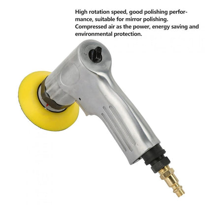 3 Inch Air Sander Pneumatic Polisher Machine Set Air Grinder Polishing Machine Tool