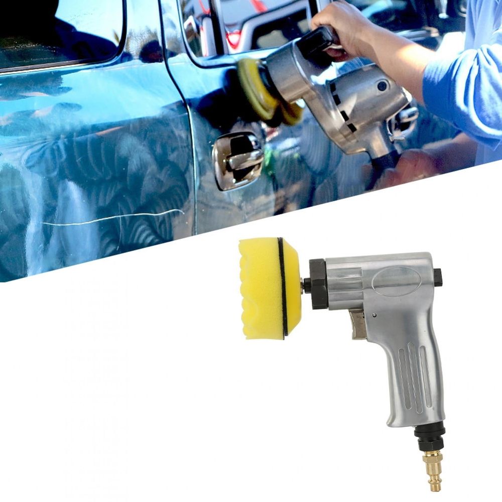 3 Inch Air Sander Pneumatic Polisher Machine Set Air Grinder Polishing Machine Tool