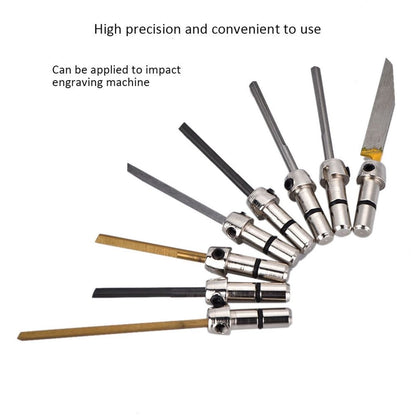 Engraving Cutting Bits for Pneumatic Impact Engraving Machine Jewelry Tool
