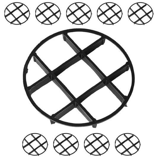 Black Plastic Plant Riser with Breathability and Loadbearing Capacity