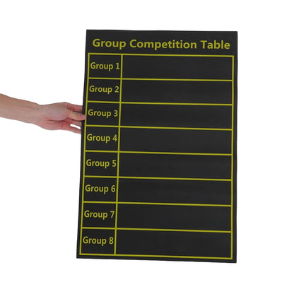 Flexible Magnetic Scoreboard Magnets Black for Office Classroom Supplies and Tracking
